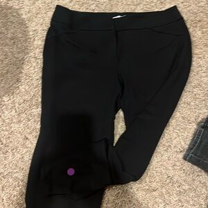 Nanette black dress pants size 14 needs him